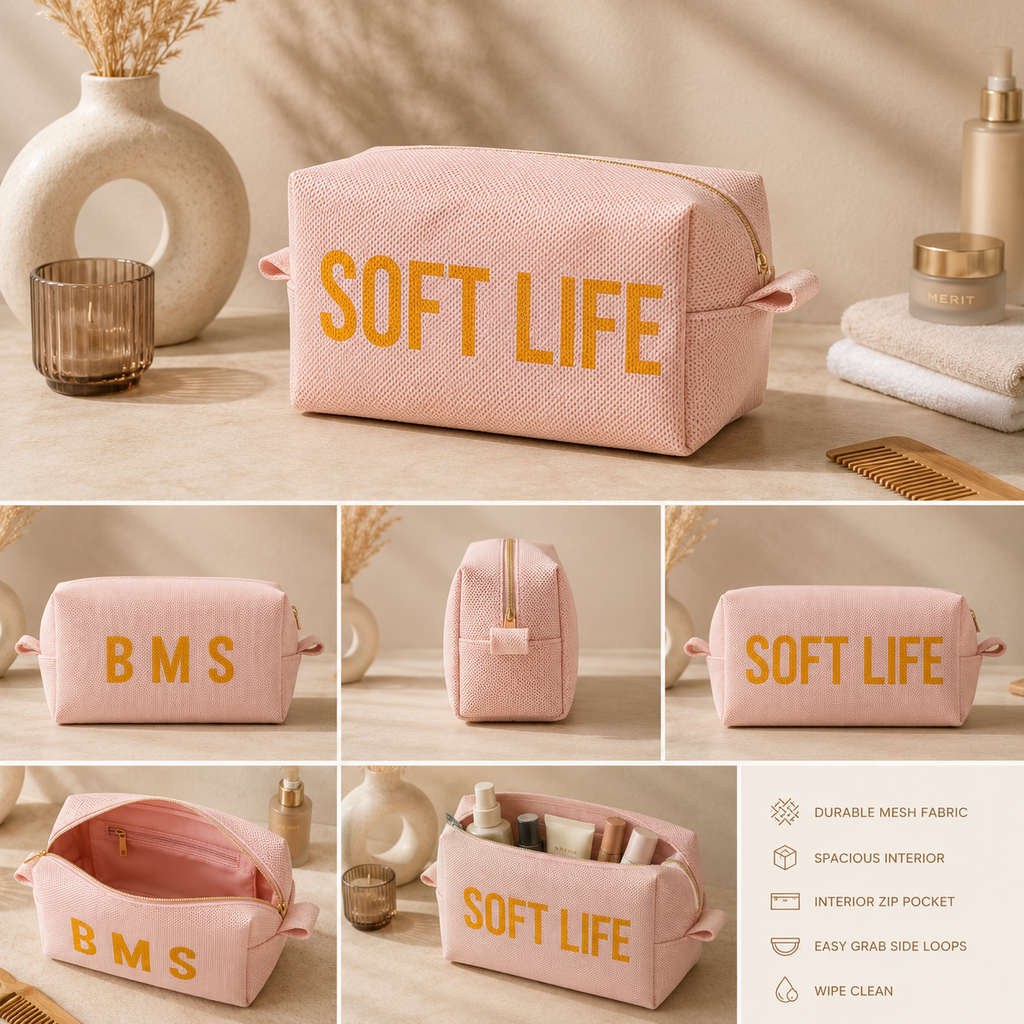 BMS SOFT LIFE POUCH – BLUSH EDITION