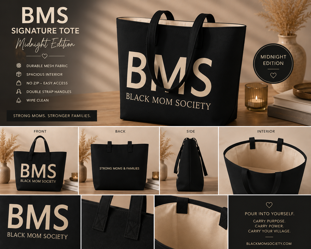 BMS SIGNATURE TOTE- MIDNIGHT EDITION